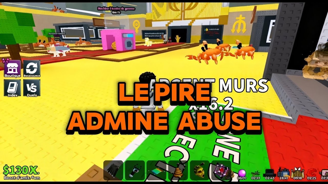 Le pire admin abus 😤