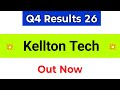 Kellton Tech Q4 Results 2026 | Kellton Tech Share Latest News | Kellton Tech Solutions | Kellton