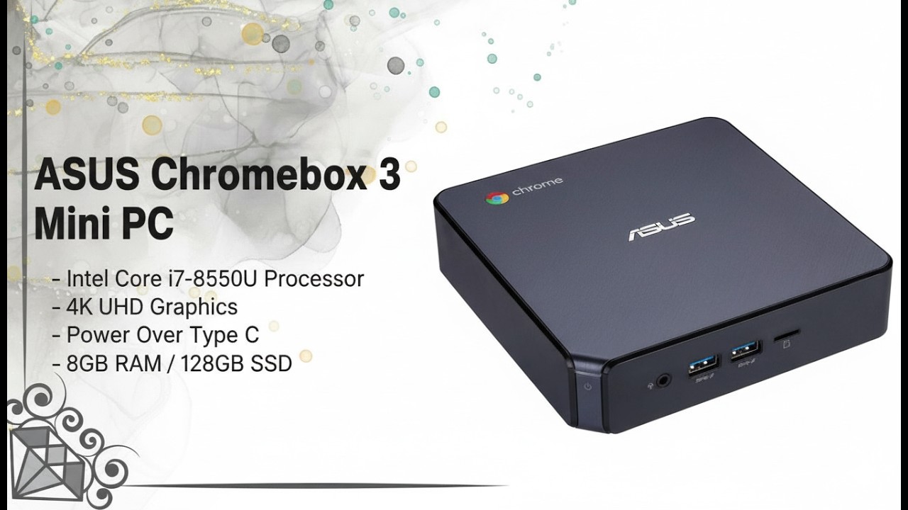 ASUS Chromebox 3 Review 💻 Intel i7 Mini PC | 4K UHD ChromeOS
