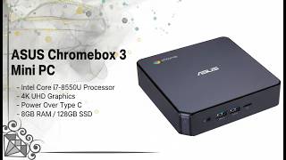 ASUS Chromebox 3 Review 💻 Intel i7 Mini PC | 4K UHD ChromeOS