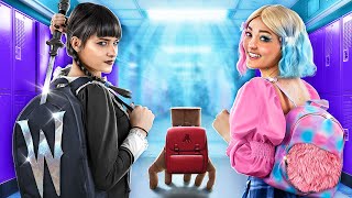 Download Lagu Wednesday en ENID'S Eerste Dag op Een Nieuwe School! MP3