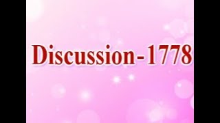 Discussion 1778