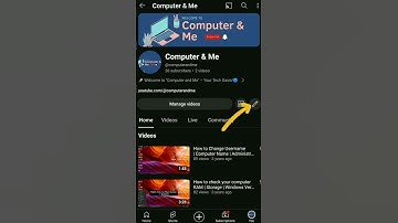 How to change YouTube HANDLE Name ?🔧 💯 #shorts #viral #youtubeshorts #ytshorts #youtubetips