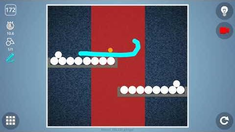 Check out how I solved level 172 in Brain It On! #BrainItOn