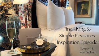 Travel to Newport, RI,  flower, garden, Williamsburg decorating inspiration - New England