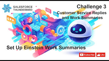 Set Up Einstein Work Summaries | Customer Service Replies and Work Summaries