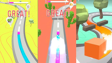 Colour Adventure - Draw Path Android game play all levels