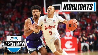 Condensed Game: Kansas State at Nebraska | Dec. 19, 2021 | Big Ten Men's Basketball