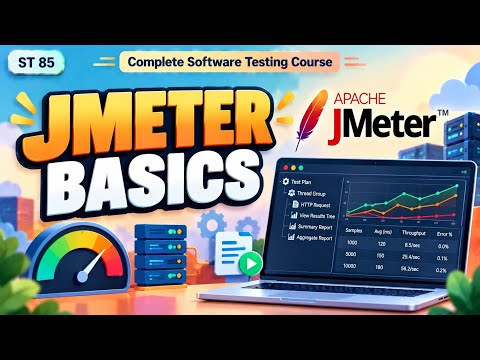 ST 85 | JMeter Basics | Software Testing Course | Uplatz