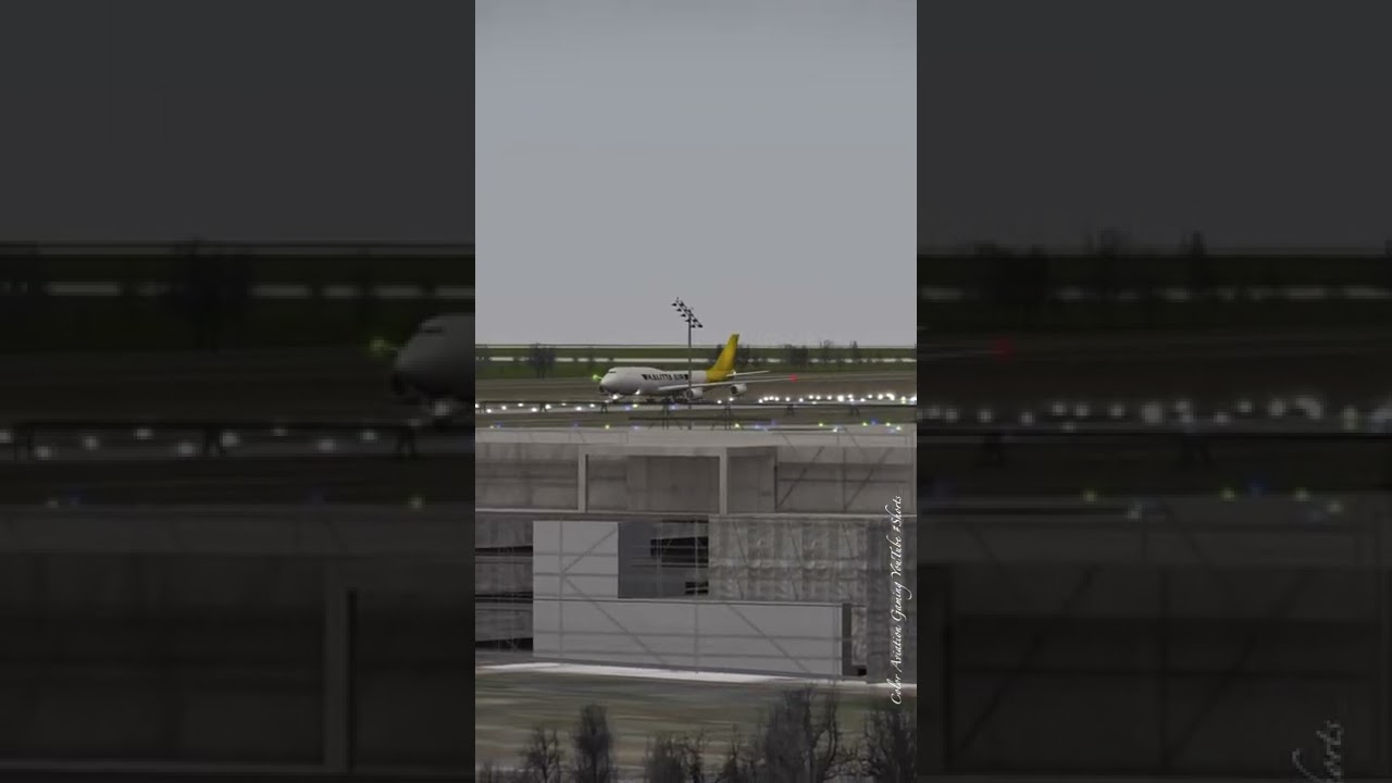 WoA World of Airports DHL & Kalitta Boeing 747-8F Landing at Leipzig 