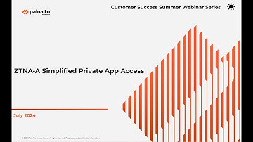 ZTNA  A Simplified Private App Access