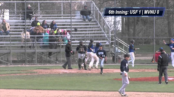 4-25 Baseball sweeps MVNU 4-1, 1-0