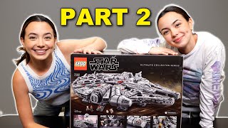 Building the STAR WARS LEGO Millennium Falcon - PART 2