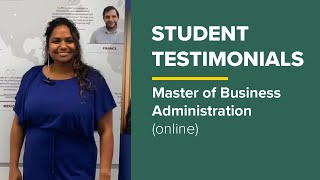 Online MBA - Student Testimonial
