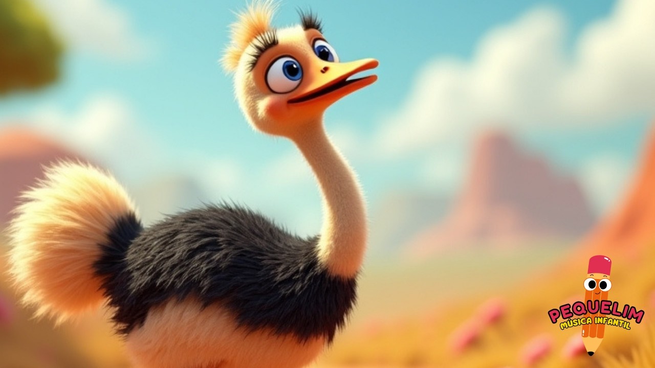 Avestrucita Cuello Largo – “Truz Truz Truz” 🐦💨