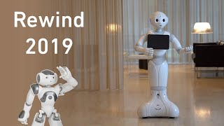 Lets rewind the year 2019 together | The robots Pepper and NAO