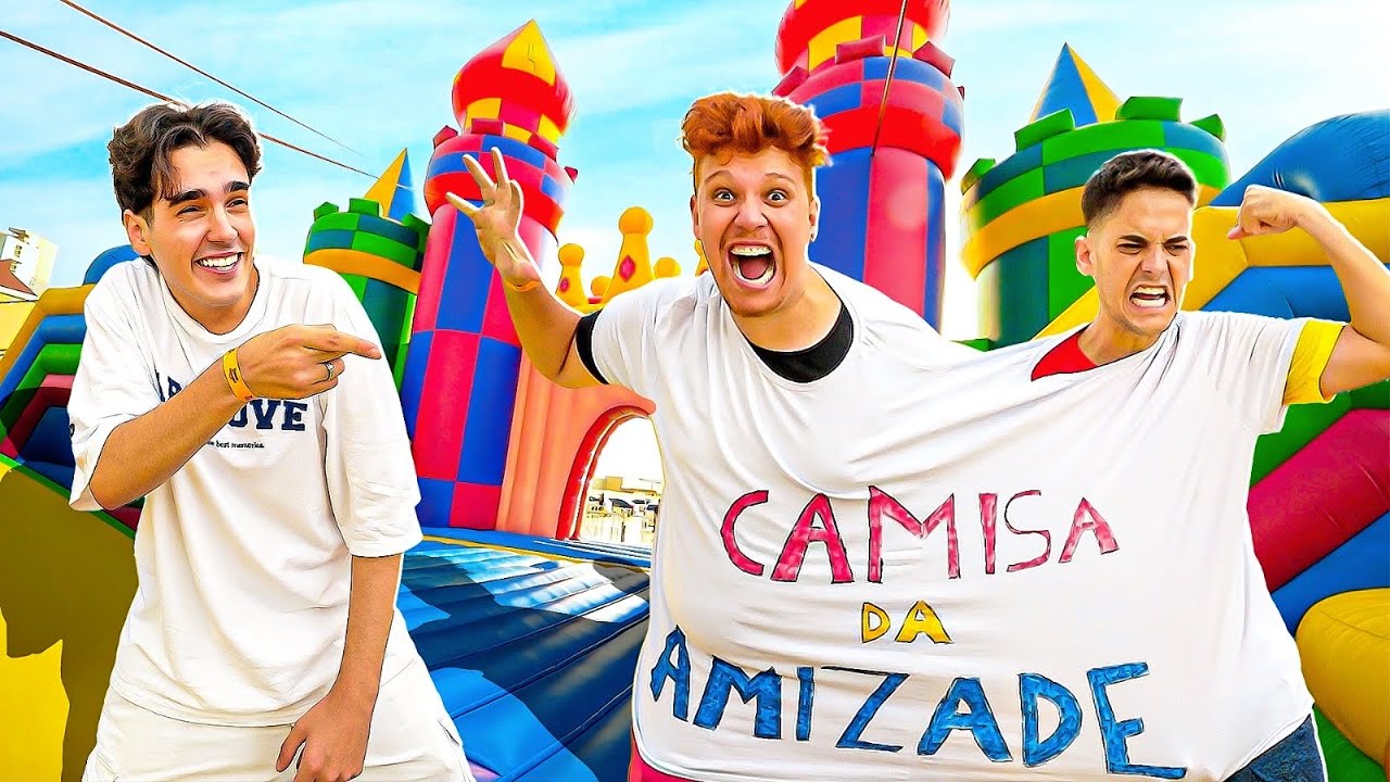 EU BRIGUEI COM O LUCAS GUEDES! TIVEMOS QUE USAR A CAMISA DA AMIZADE POR 24 HORAS!