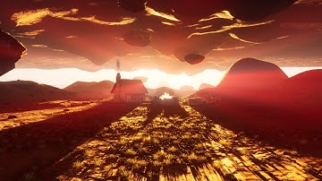 VHS Abstract Landscape | UNREAL ENGINE | #Short #Vintage #Film | #ue5