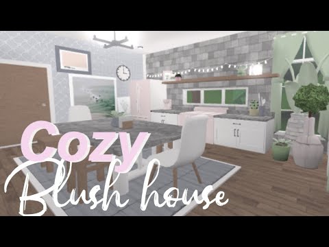Bloxburg Cozy Blush House 91k Part 1 Youtube