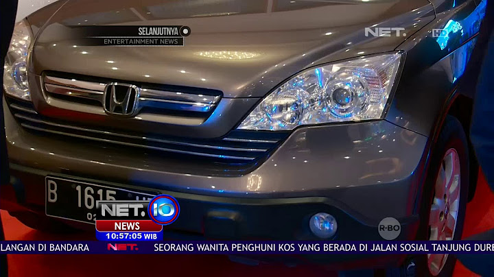 Live Report Lelang Mobil Sitaan KPK Di JCC Senayan - NET10