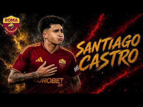 Video SANTIAGO CASTRO ALLA ROMA – El Toto Castro | La nuova canzone di Violinho