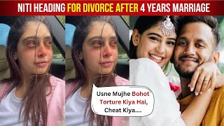 Niti Taylor Emotionsl Breakdown After Her Divorce News Confirm With Husband Parikshit Bawa