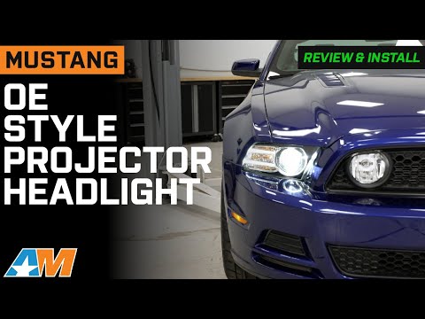 2013-2014 Mustang OE Style Projector Headlight Review & Install