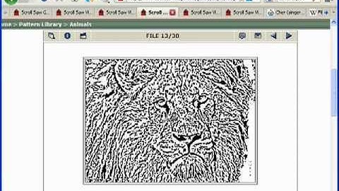 Creating Scroll Saw Portrait Patterns Using GIMP - L2