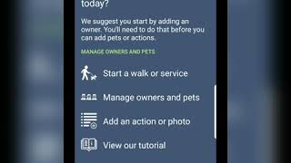 Pet Story - How to add a pet and owner on android app screenshot 2