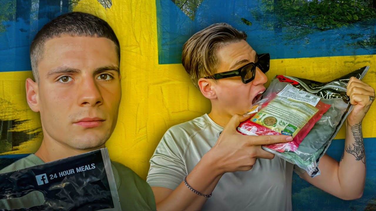 🍿 MIT ESZIK A SVÉD KATONA? | SVÉD MRE PACK KÓSTOLÁS
