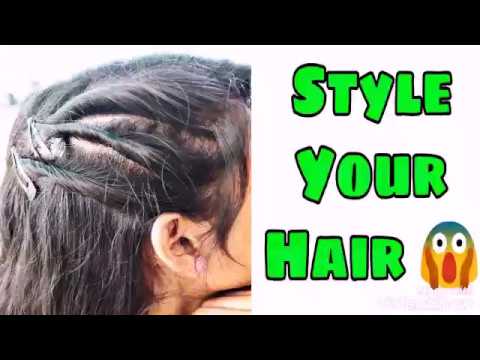 Simple jeans hair style - YouTube