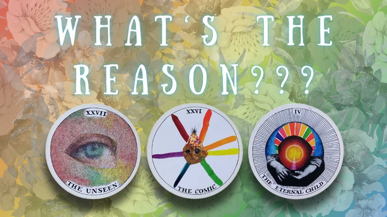 What's the reason??? 🤨🤔🧐  PICK-A-CARD