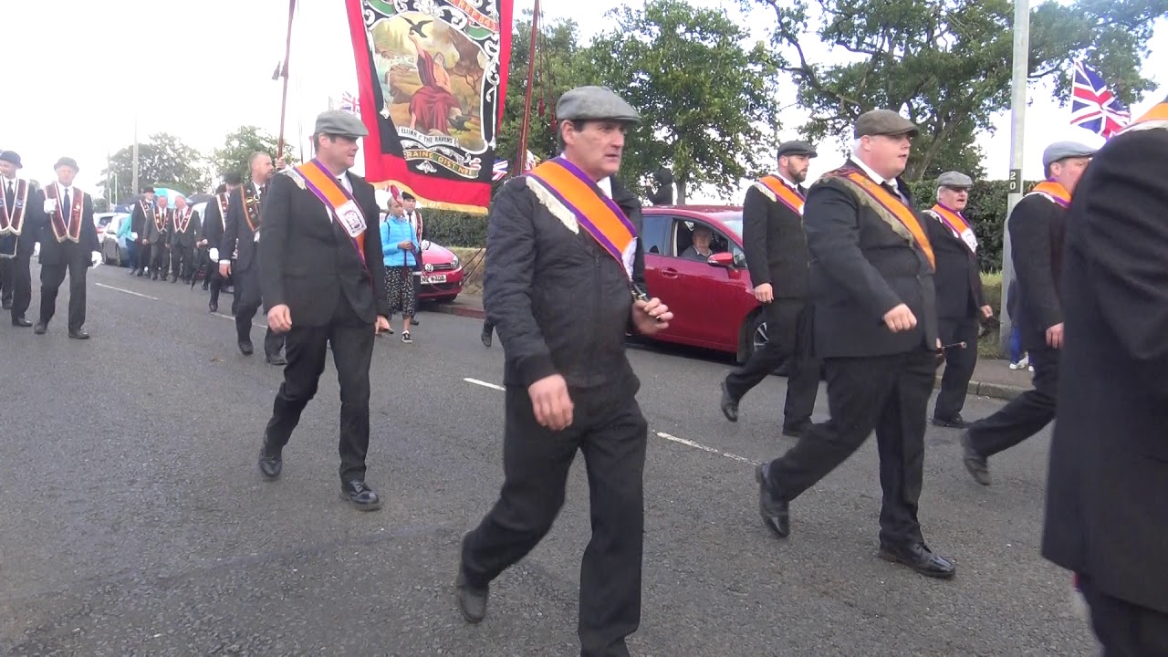 Limavady Auld Orange Flute Band Black Saturday 2019 YouTube