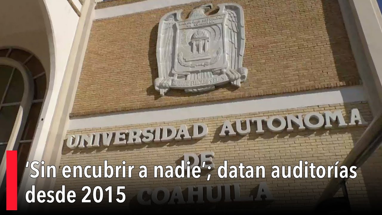 Datan ‘Sin encubrir a nadie’; datan auditorías desde 2015 - YouTube