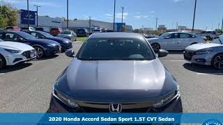 New 2020 Honda Accord Washington DC Honda Dealer, MD #HLA148750 - SOLD