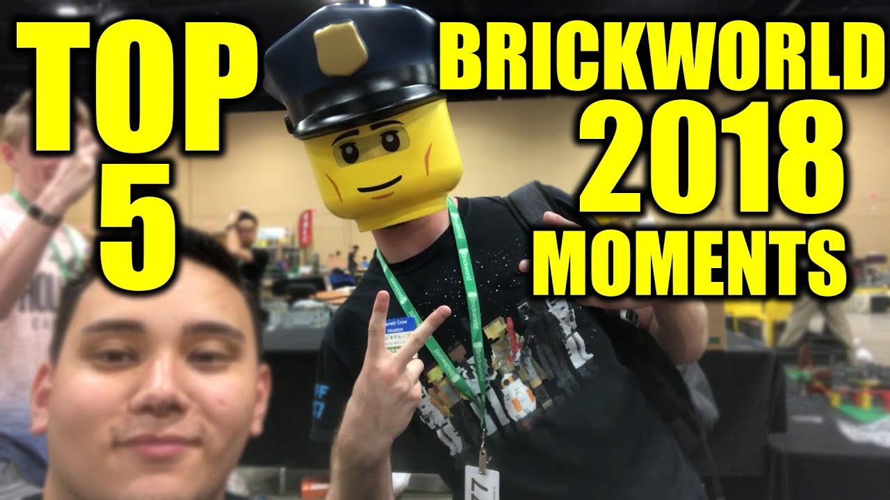 Top 5 BrickWorld 2018 Moments!