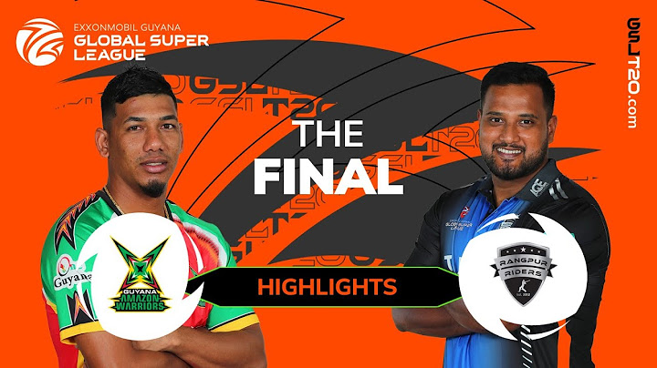 Highlights | FINAL | Guyana Amazon Warriors vs Rangpur Riders | GSL 2025