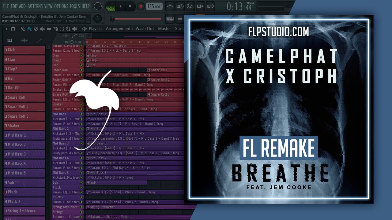 CamelPhat & Cristoph ft Jem Cooke - Breathe FL Studio Template