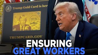 Trump Signs Executive Order Raising H-1B Visa Fee To $100,000 | TRENDING