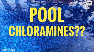 Chlorine Smell in pool - Does your pool have chloramines?