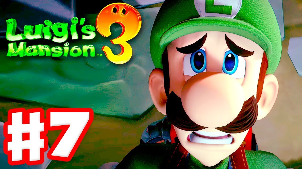 Luigi's Mansion 3 - Gameplay Walkthrough Part 7 - Giant Plant in the Garden  Suite! (Nintendo Switch) 