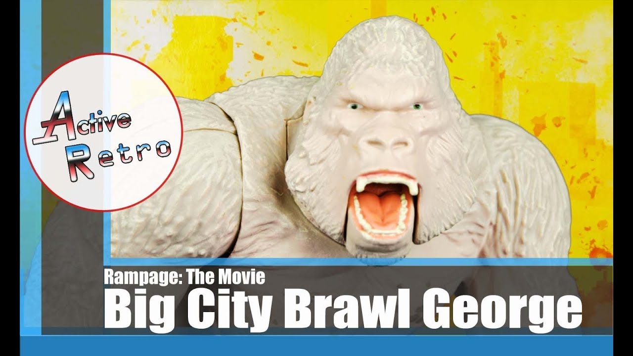 Lanard Toys Rampage Big City Brawl George Figure Review - YouTube