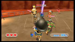 Swordplay Showdown, but every level has 100 Miis and I rewrote them (Level 10)