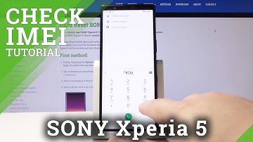 How to Locate IMEI & SN in SONY Xperia 5 – IMEI Information