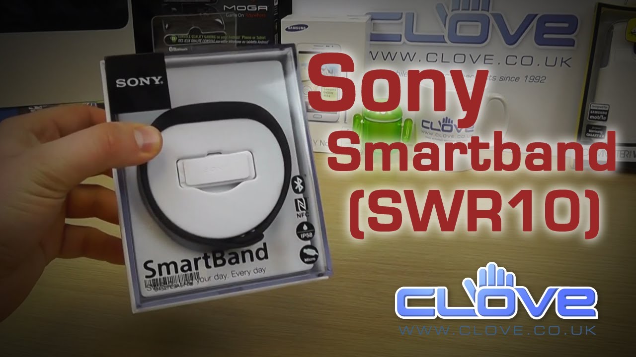 Sony SmartBand (SWR10) Unboxing - YouTube