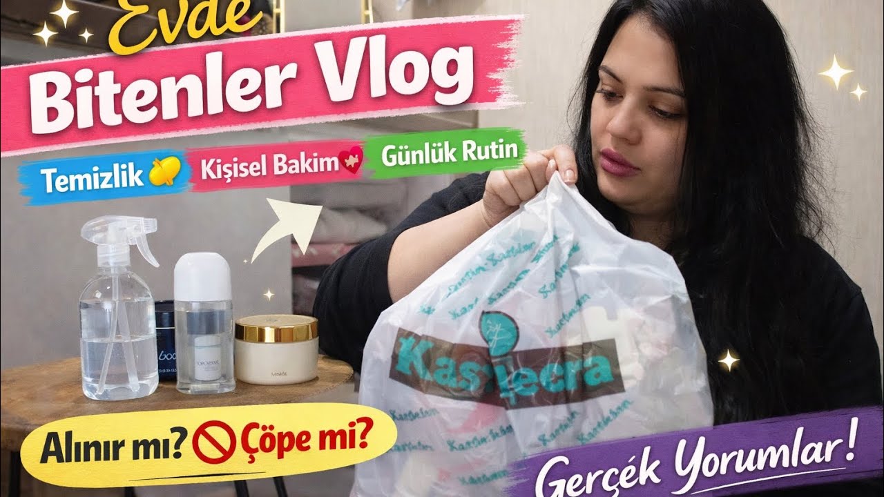 Evde Biten Ürünler‼️ | Gerçek Yorumlar | Bitenler Vlog