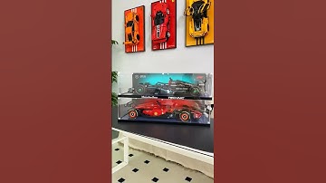 Check out my LegoF1 racing car display box! #lego #afol #legodisplay #legowall #homedecor #ferrari