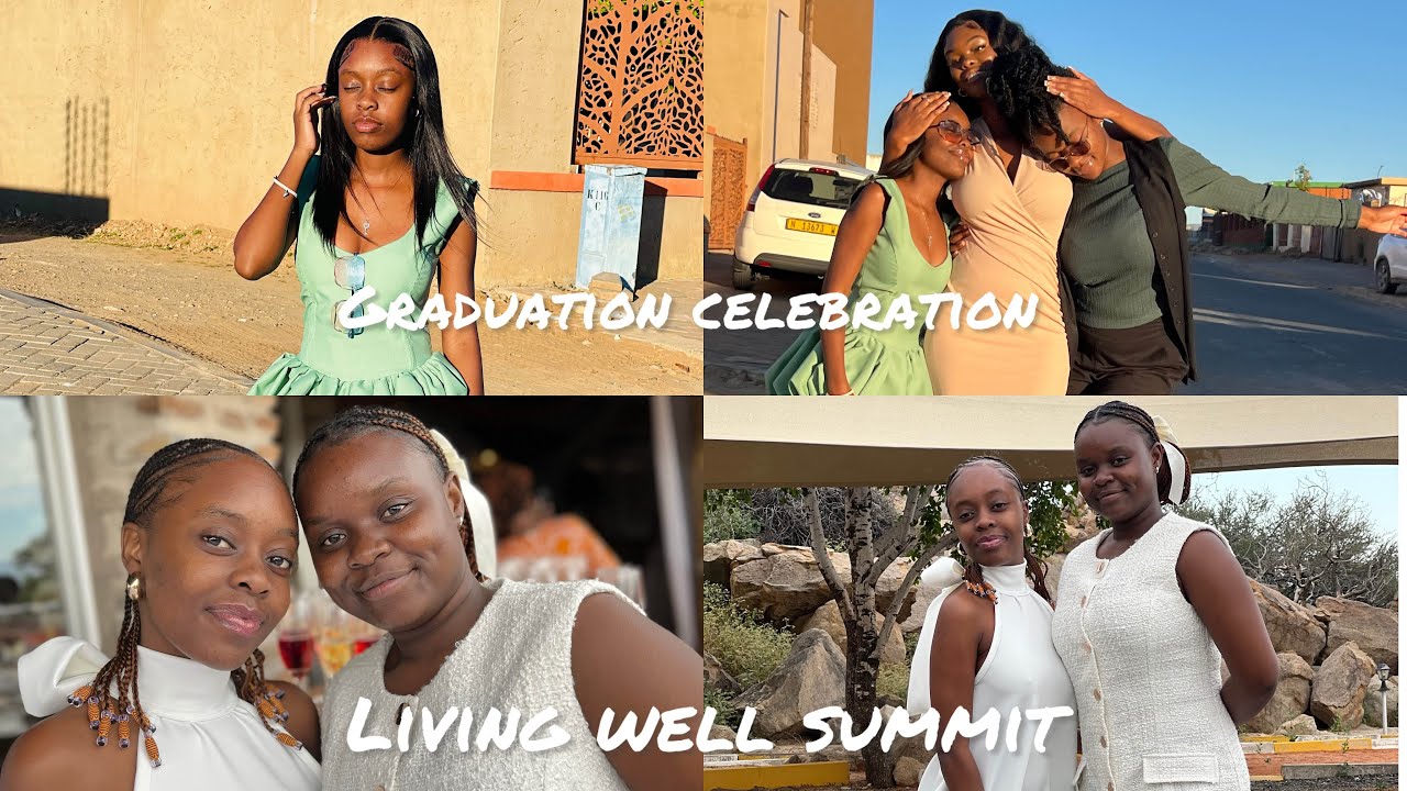 VLOG|| Spend Collective days with me| graduation + summit || Namibian YouTuber