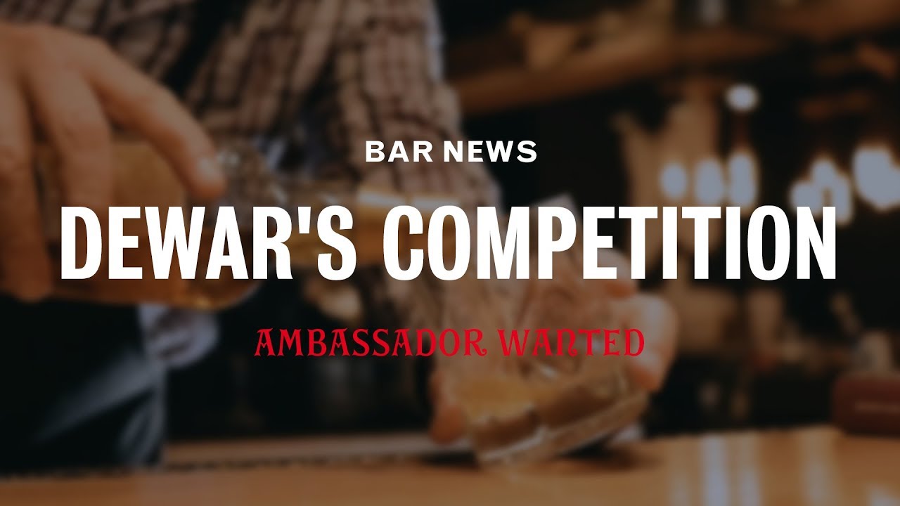 Bar news. Dewar's competition