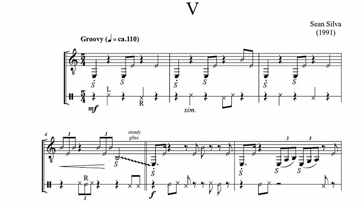 V - Studies for the Modern Guitarist, S51 Op.23 - ...